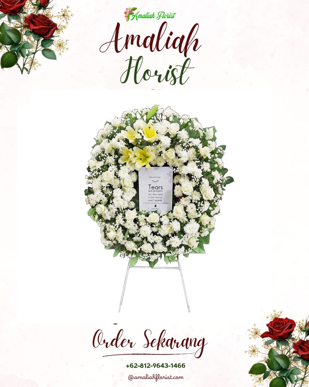 Krans Bunga Duka Surade